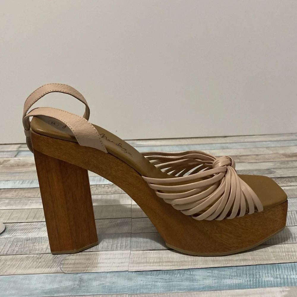 Nataly Mendez Wooden Block Heel Sandals - Picture 14 of 16